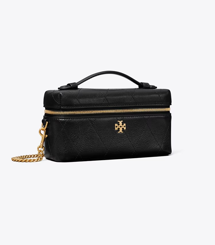 Charlie Quilted East-West Vanity Case