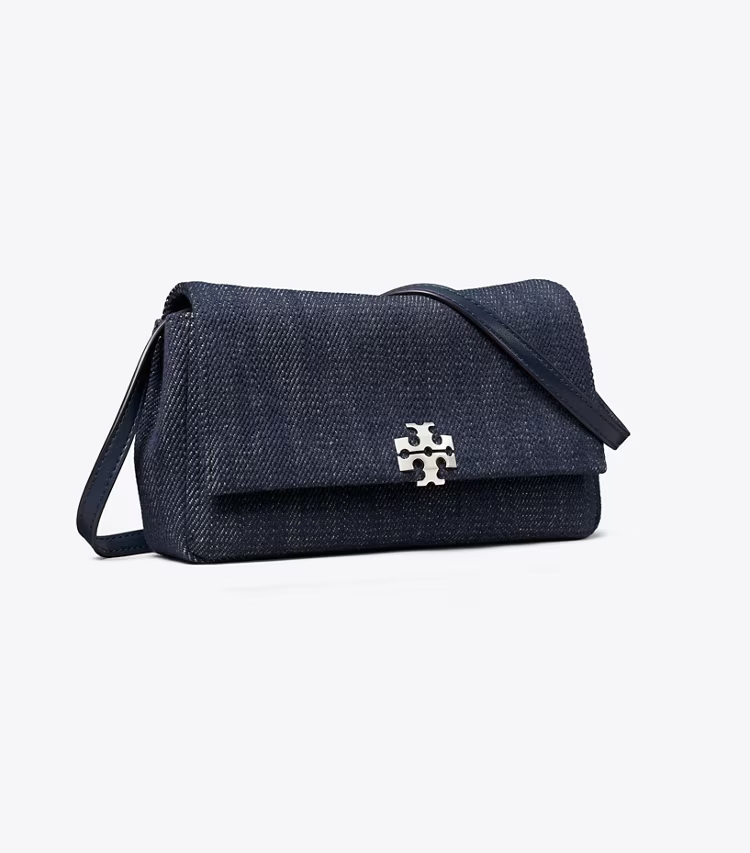 Charlie Denim Wallet Crossbody