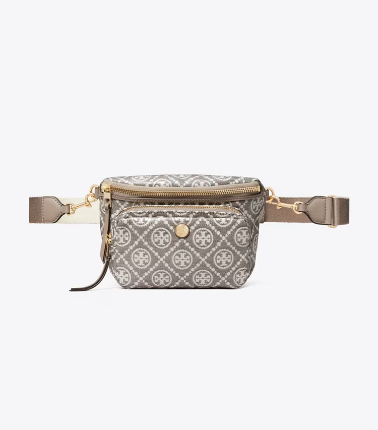 T Monogram Coated Jacquard Mini Belt Bag - Image 3