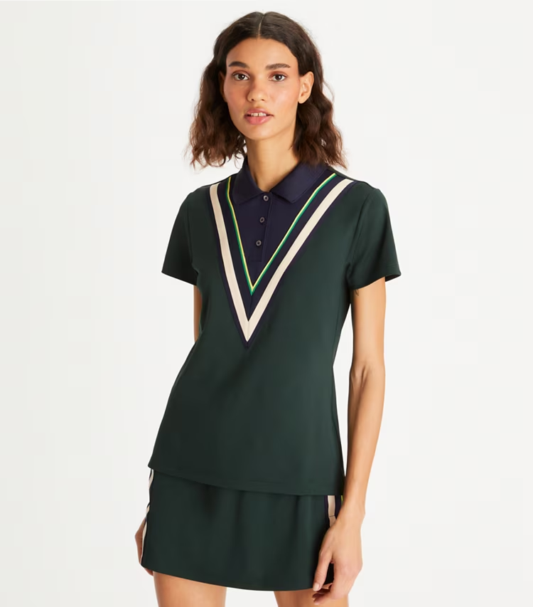 Tech PiquÉ Chevron Polo - Image 2