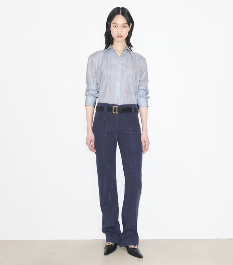 Striped Cotton Shirt - Image 3