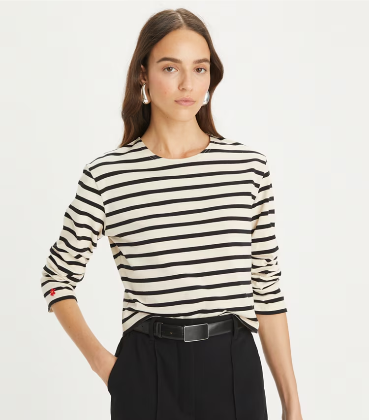 Scrunched Sleeve T-Shirt - Image 2