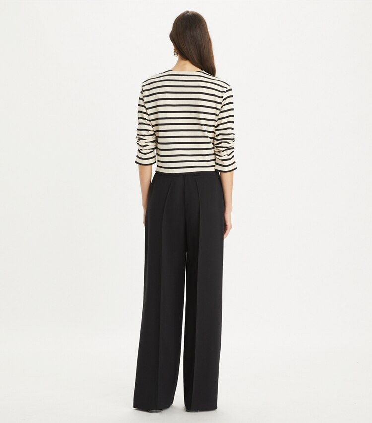 Scrunched Sleeve T-Shirt - Image 4