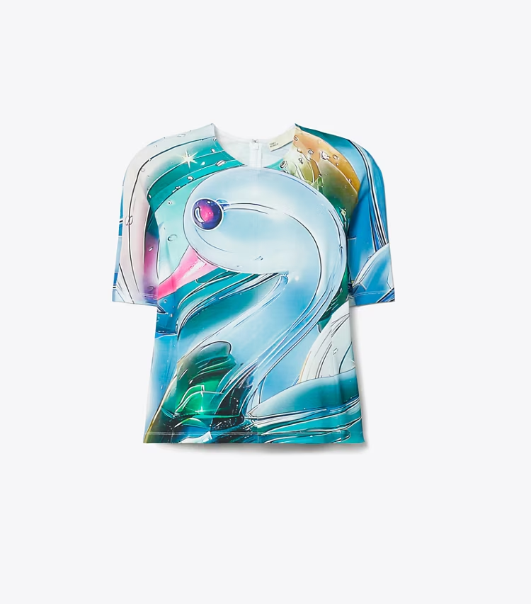 Printed Cotton T-Shirt