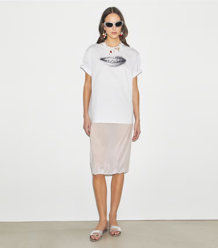 Printed Cotton T-Shirt - Image 2