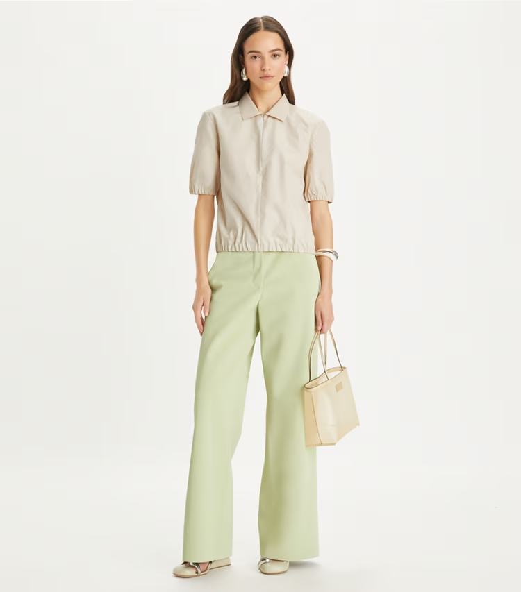 Poplin Zip Polo - Image 3