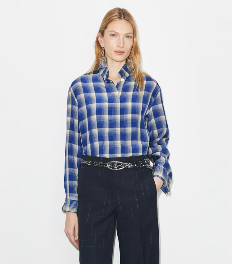 Plaid Viscose Shirt - Image 2