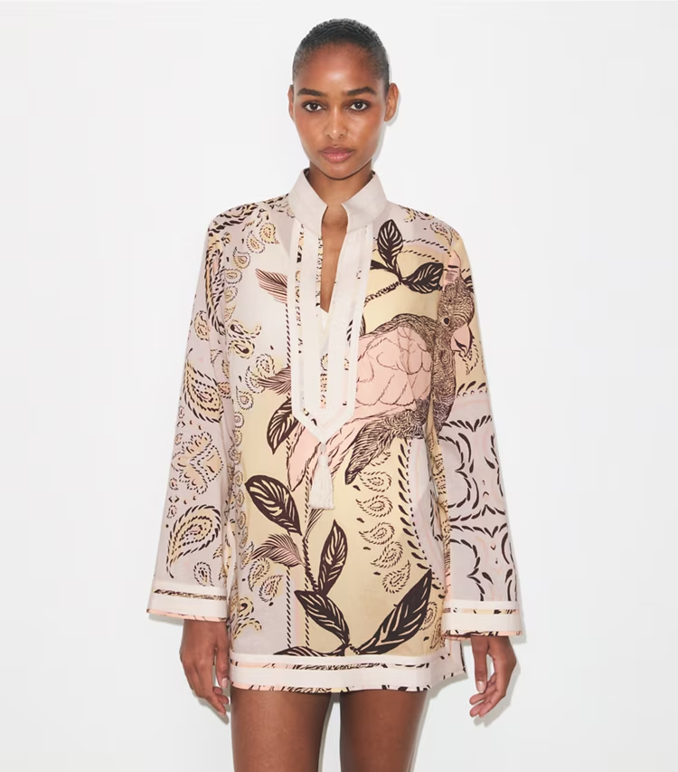 Printed Cotton Tory Tunic - Image 2
