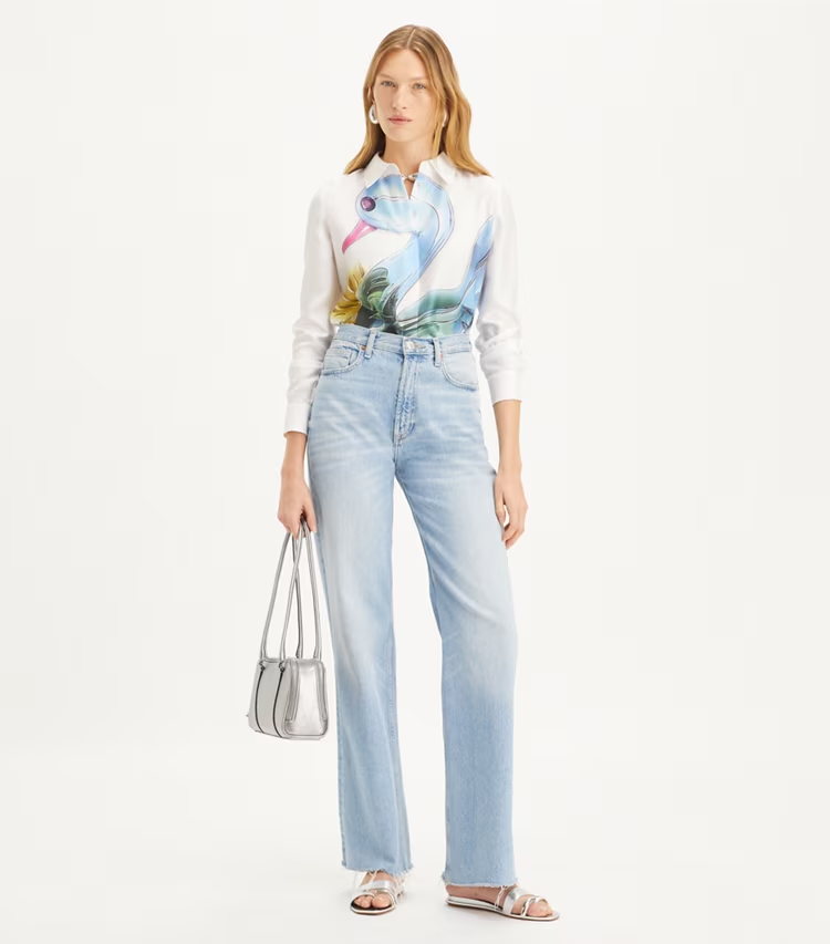 Lucky Duck Silk Shirt - Image 3
