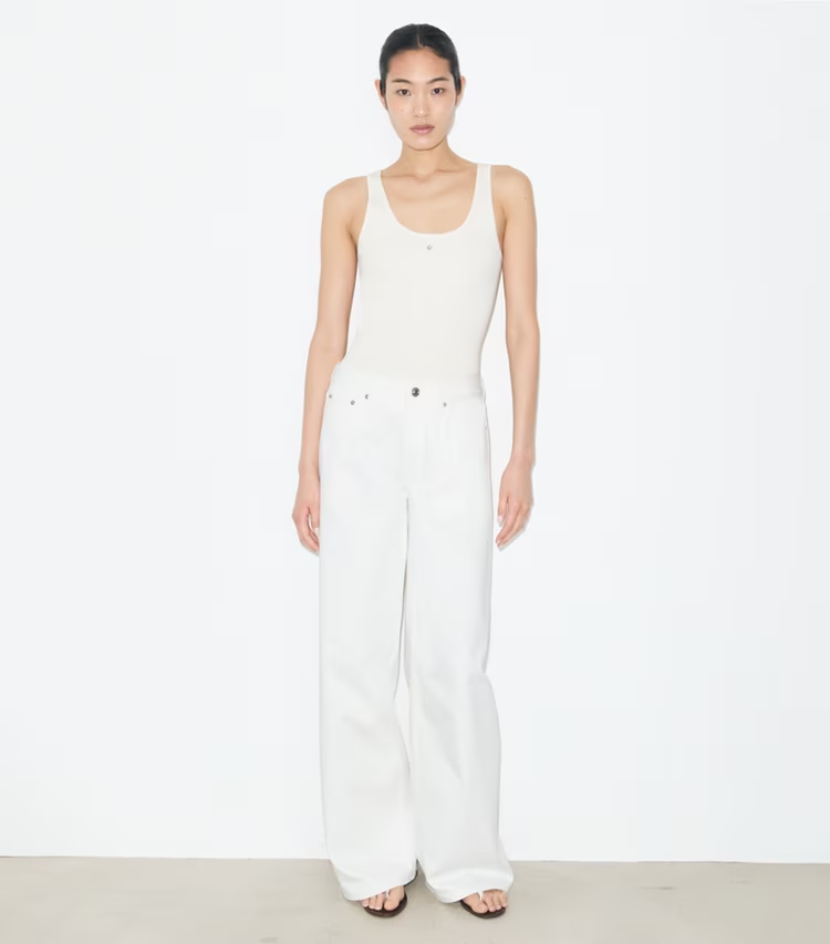 Viscose Knit Tank Top - Image 3