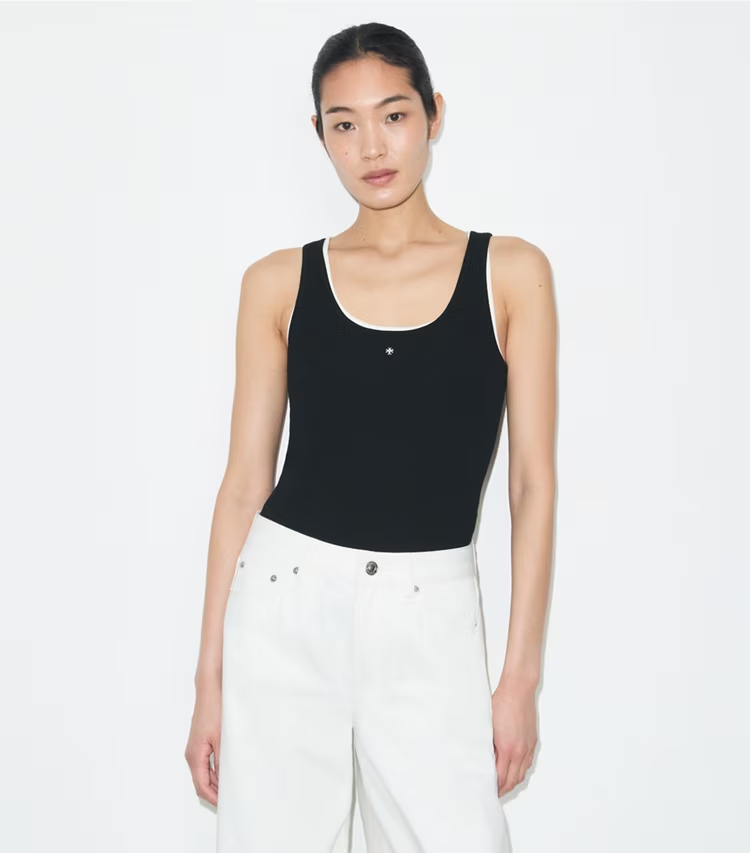 Viscose Knit Tank Top - Image 2