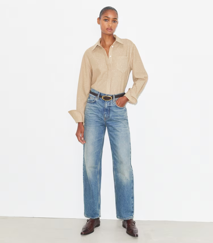 Jacquard Cuffed Top - Image 3