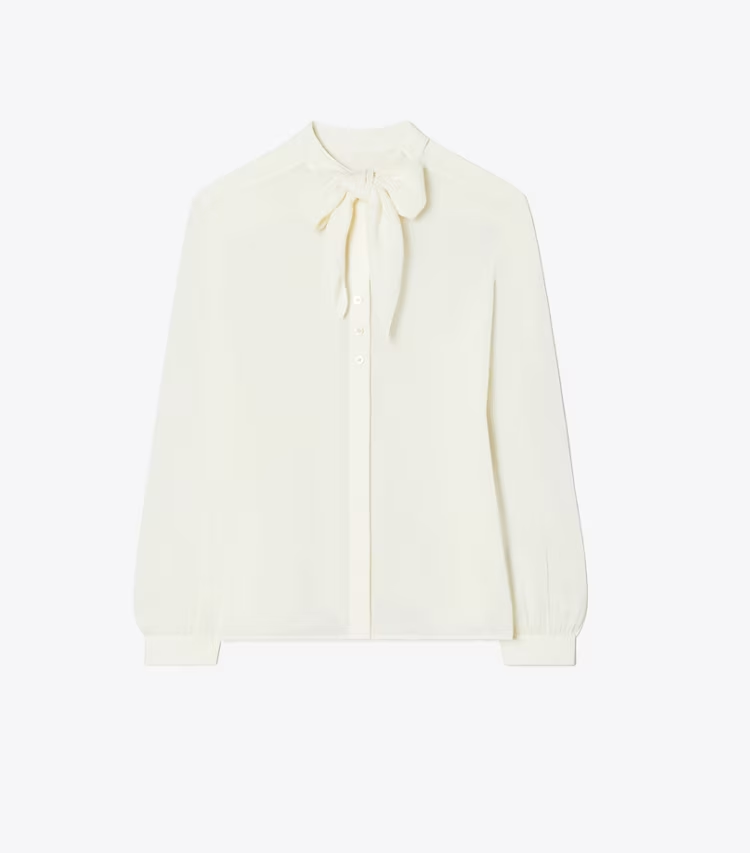 Georgette Bow Blouse