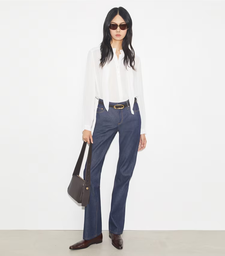 Georgette Bow Blouse - Image 3