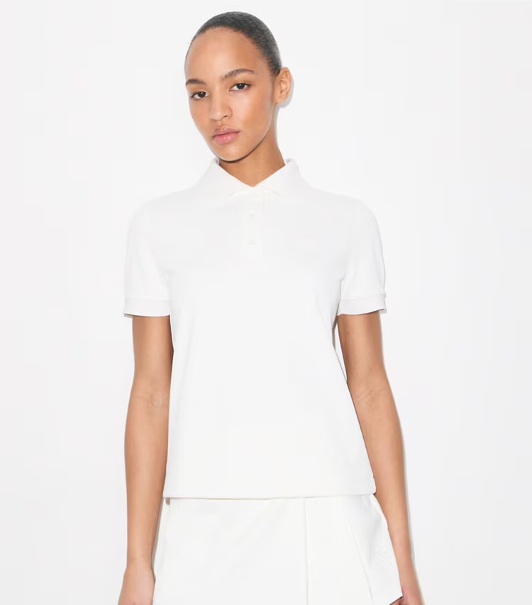 Embroidered Logo Tennis Polo - Image 2