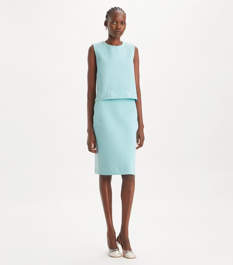 Embossed Viscose Shell Top - Image 3