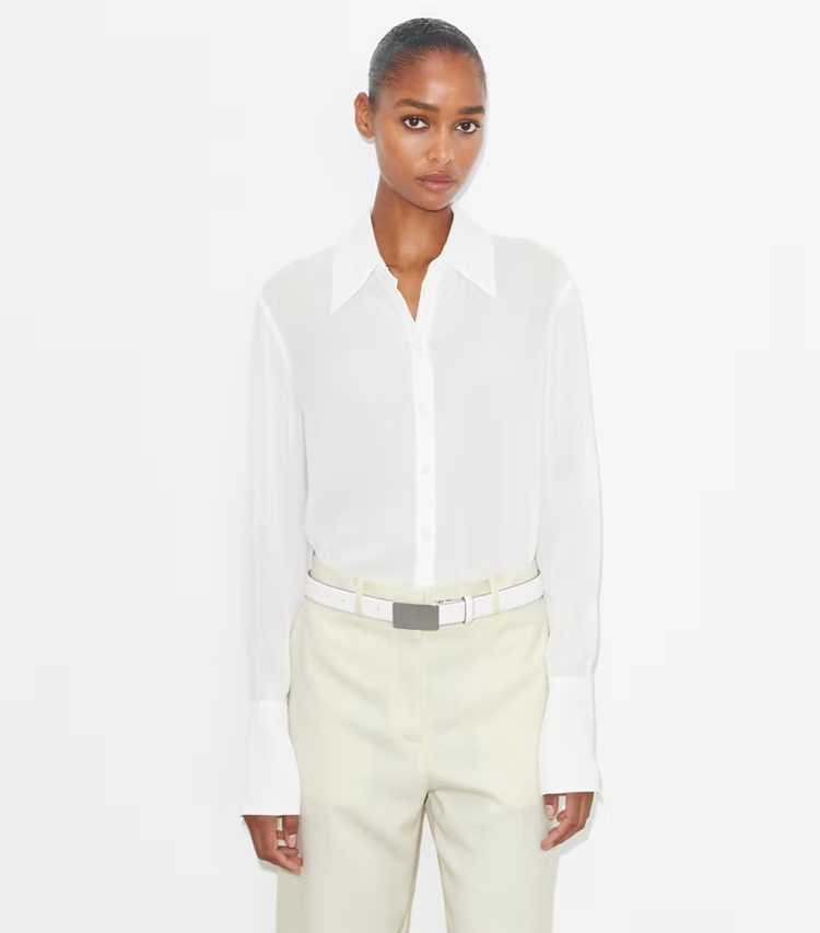 Cuffed Viscose Shirt - Image 2