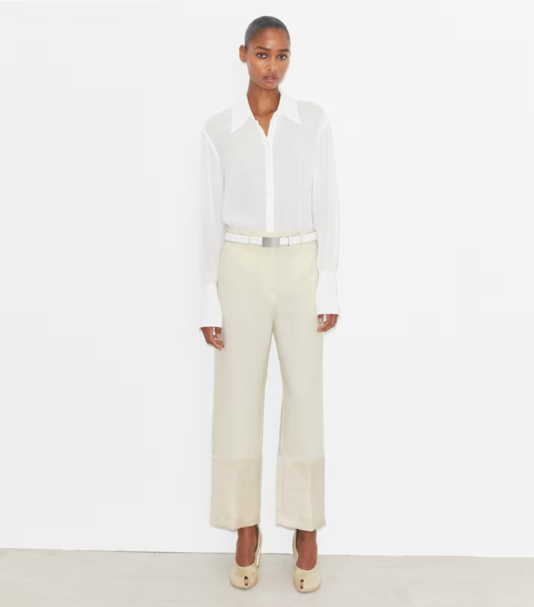 Cuffed Viscose Shirt - Image 3
