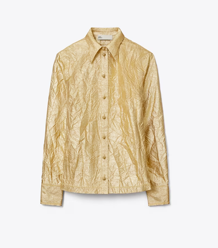 Crushed Silk Shirt