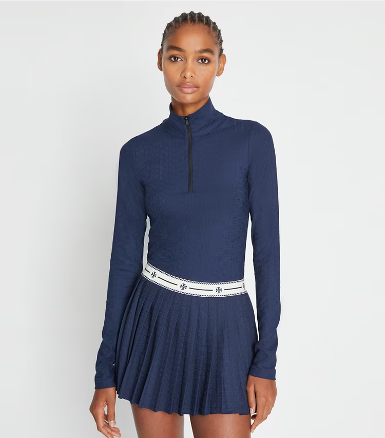 Cropped Jacquard Top - Image 2