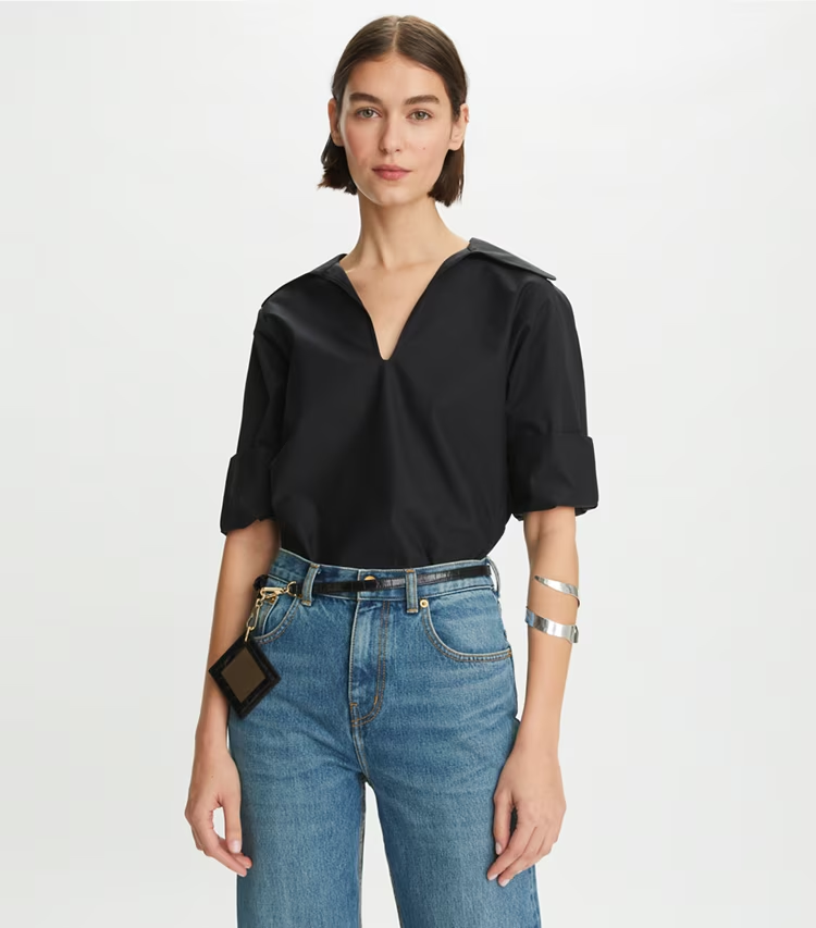 Cotton Poplin Tunic - Image 2