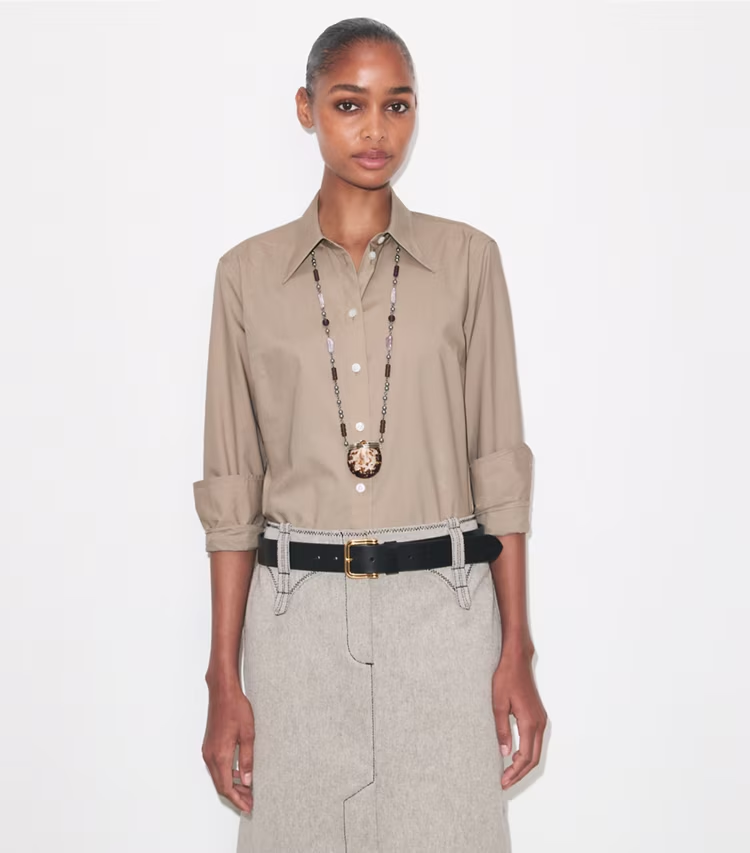 Cotton Poplin Shirt - Image 2