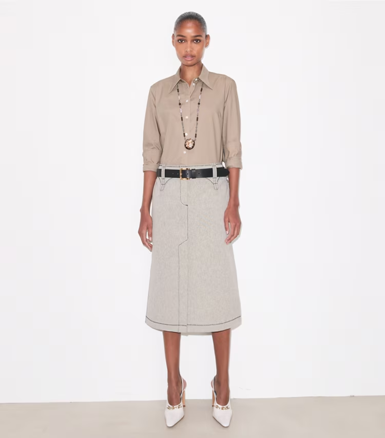 Cotton Poplin Shirt - Image 3