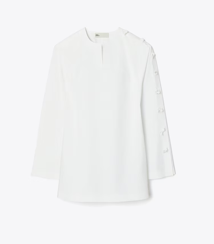 Cotton Poplin Knot Tunic