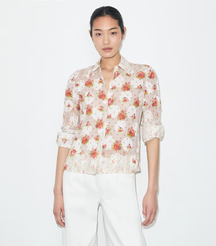 Cotton Jacquard Shirt - Image 2