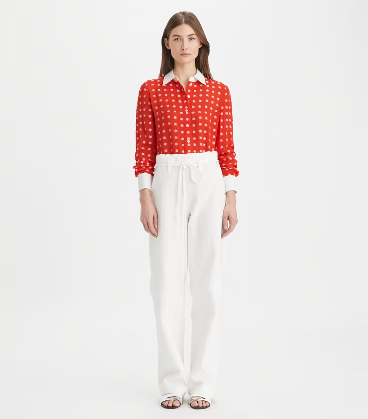 Colorblock Jacquard Shirt - Image 3