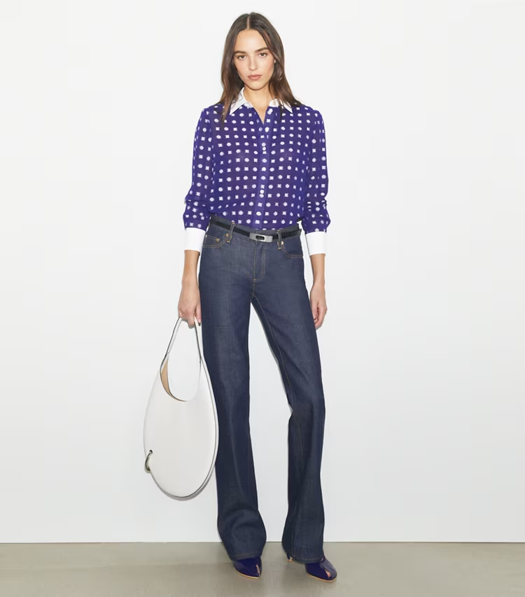 Colorblock Jacquard Shirt - Image 3