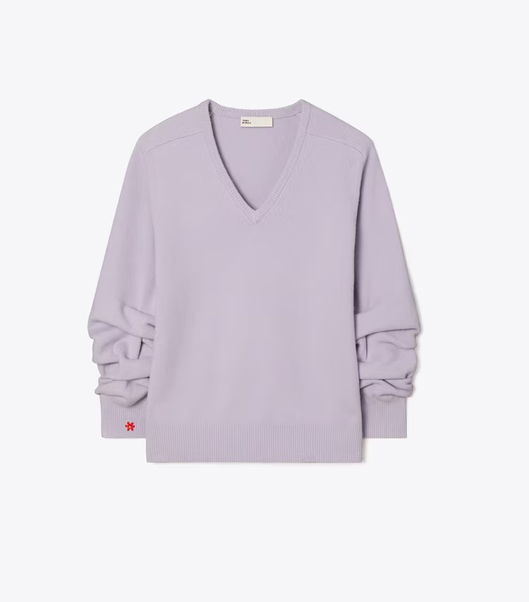 Wool V-Neck Sweater