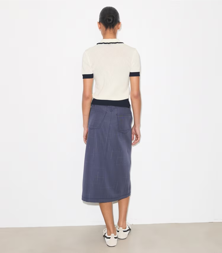 Viscose Pointelle Sweater - Image 4
