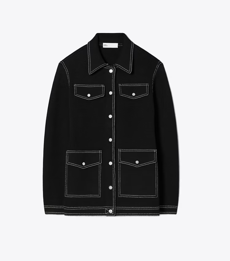 Topstitch Wool Jacket