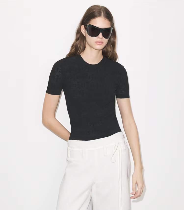 T Monogram Jacquard Sweater - Image 2