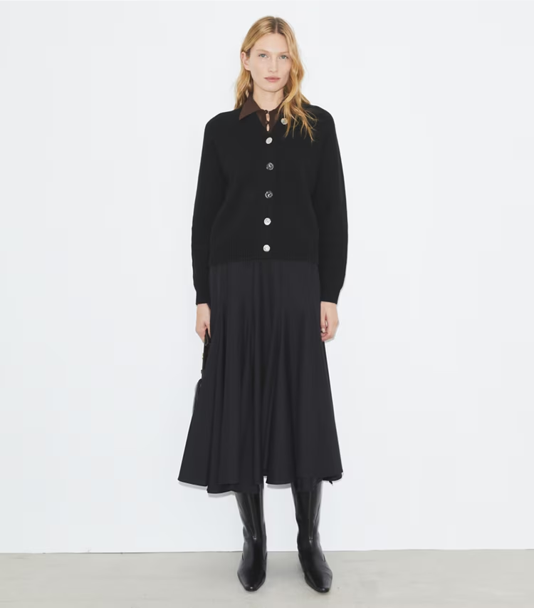 Merino Wool Cardigan - Image 3