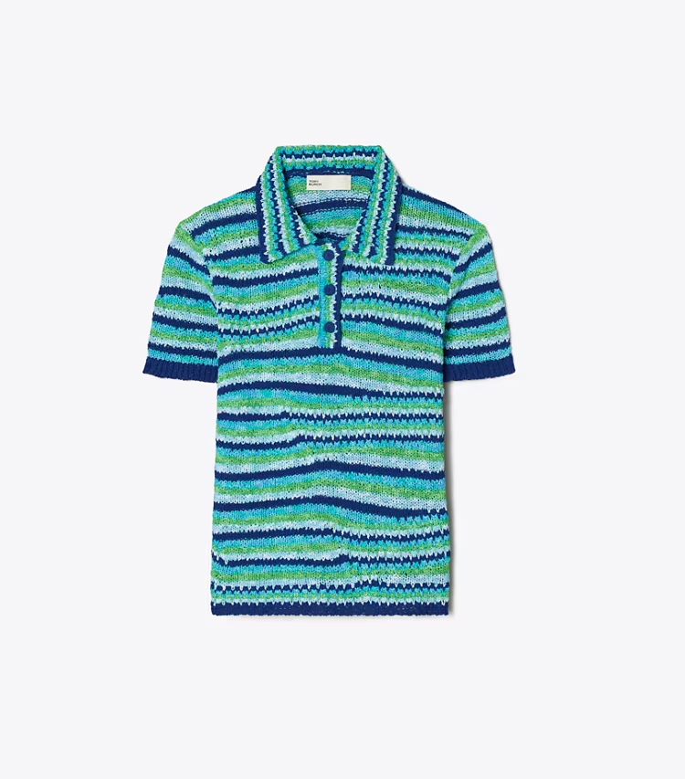 Striped Cotton Polo