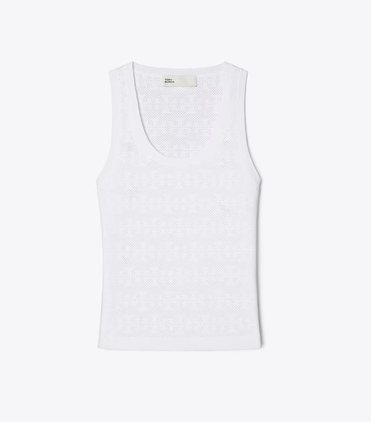 Pointelle Viscose Tank