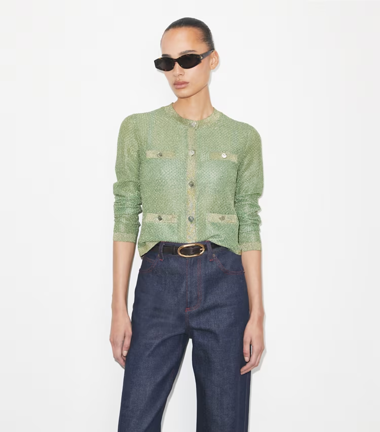 Kendra Mesh Cardigan - Image 2