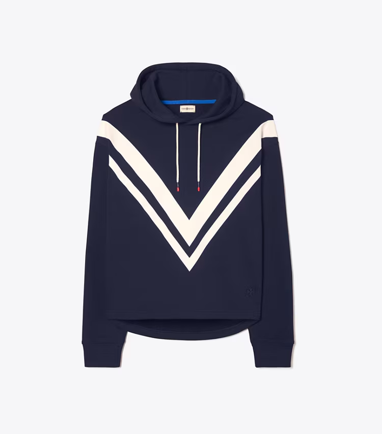 French Terry Chevron Hoodie
