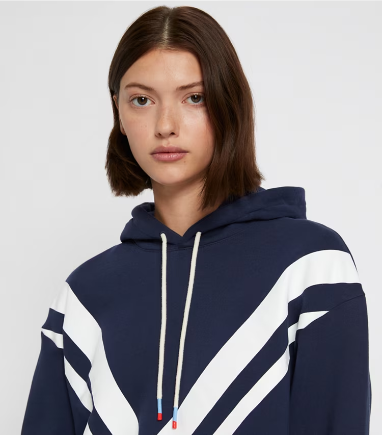 French Terry Chevron Hoodie - Image 2