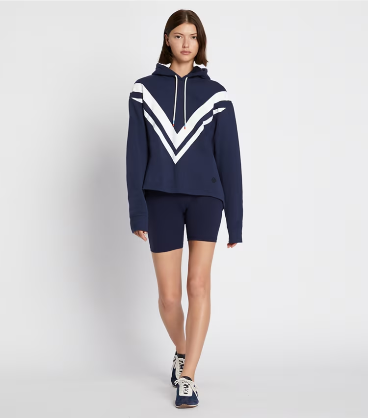 French Terry Chevron Hoodie - Image 3