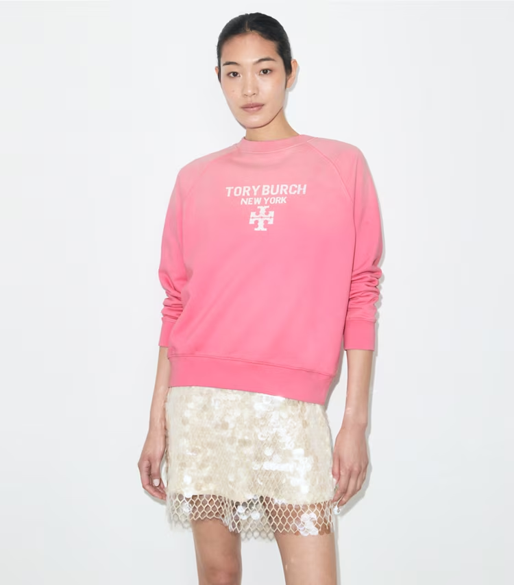 Distressed Cotton Sweatshirt - Image 2