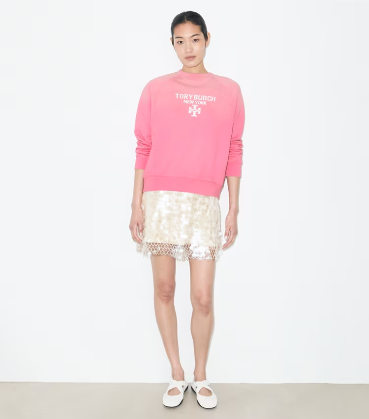 Distressed Cotton Sweatshirt - Image 3