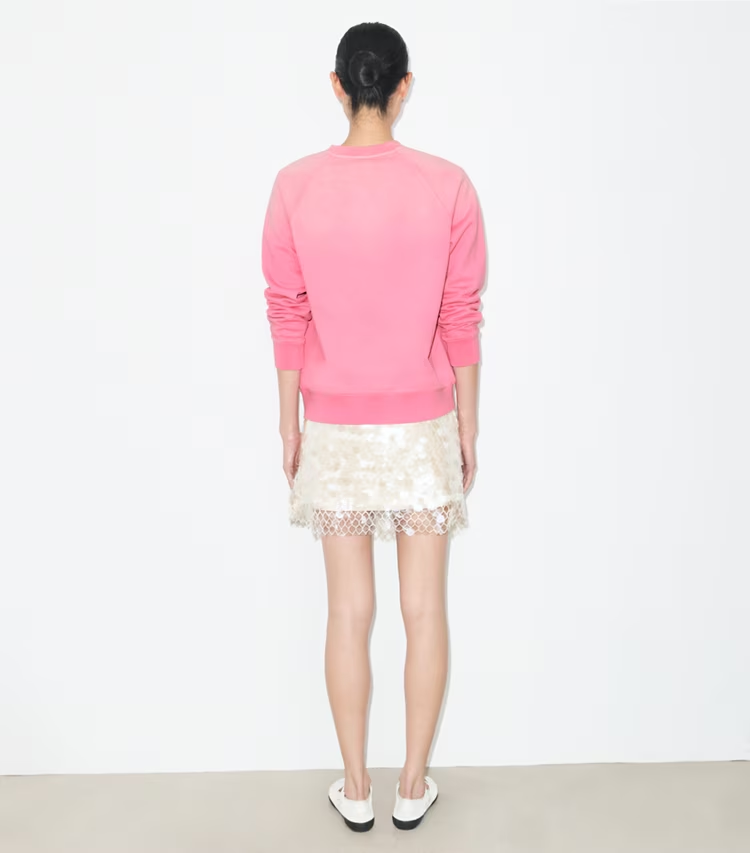 Distressed Cotton Sweatshirt - Image 4
