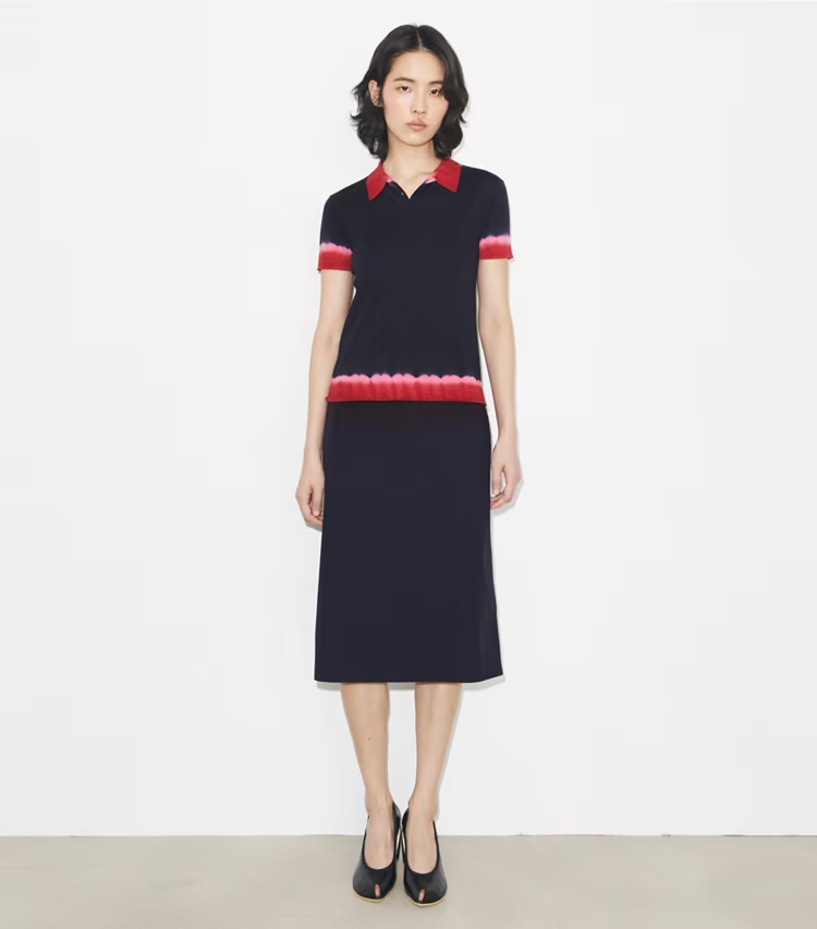 Dip Dye Wool Polo - Image 3