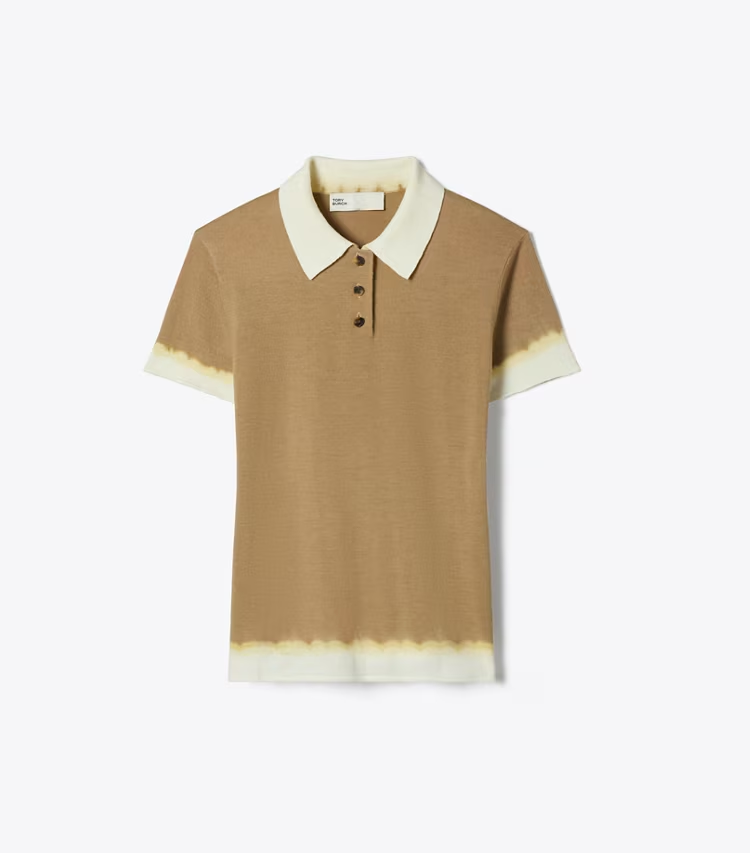 Dip Dye Wool Polo