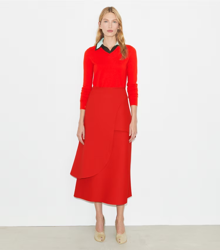 Layered Merino Wool Sweater - Image 3