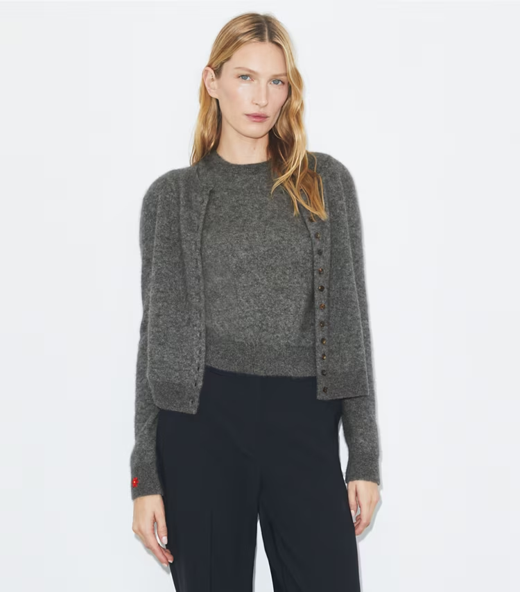 Cashmere Silk Cardigan - Image 2