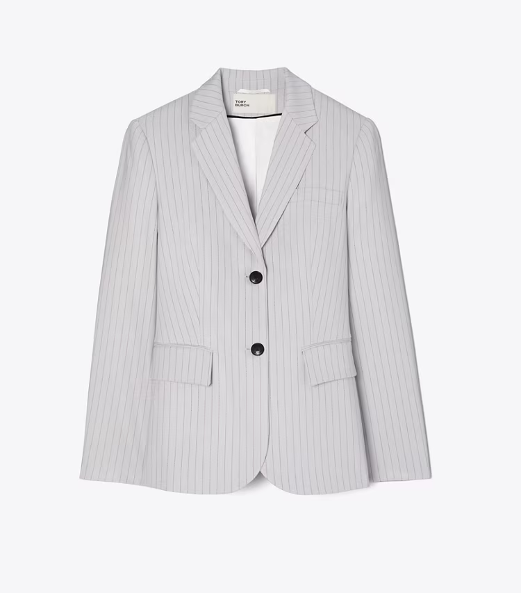 Viscose And Wool Blazer